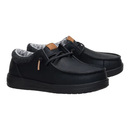 HEYDUDES Paul Youth Classic – Black/Black online