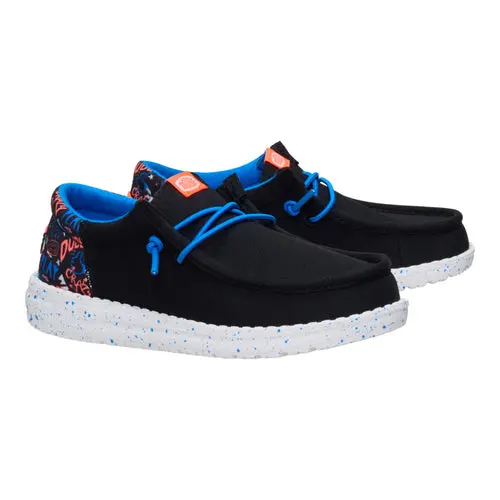 HEYDUDES Wally Funk Youth Game On – Black/Multi online