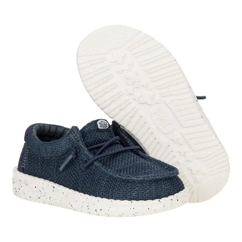 HEYDUDES Wally Toddler Stretch Sox – Navy online