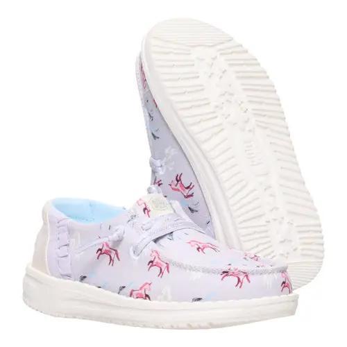 HEYDUDES Wendy Toddler Unicorn Sparkle – Lilac online