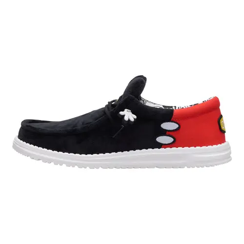 HEYDUDES Disney Mickey Mouse Wally – Mickey Black / Red online