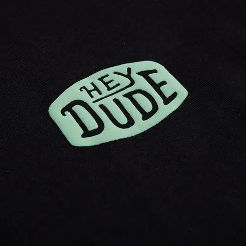 HEYDUDES Duuuuuude Tee – Black / Mint online
