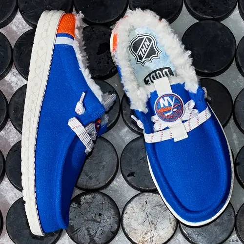 HEYDUDES NHLu00ae New York Islandersu00ae Wally Slip – Varsity Blue / Orange online