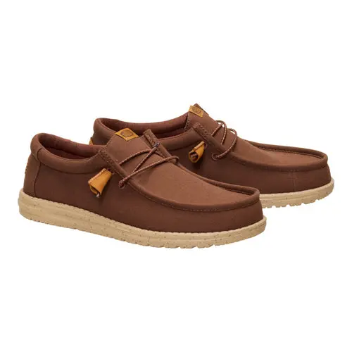 HEYDUDES Wally Canvas – Brown online