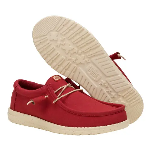 HEYDUDES Wally Canvas – Chili online