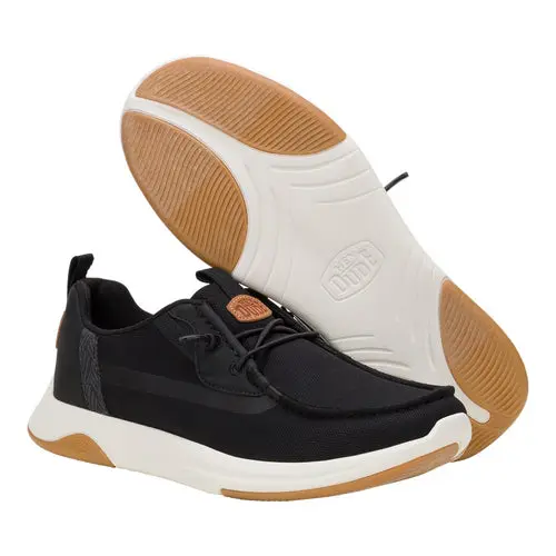 HEYDUDES Wally Drift Mesh – Black / White online