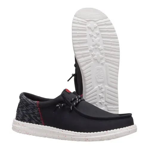 HEYDUDES Wally Funk Jersey Jacquard – Black / Multi online