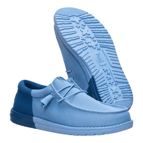 HEYDUDES Wally Funk Mesh Split – Faded Denim / Ensign Blue online