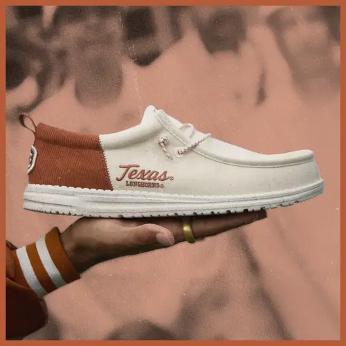 HEYDUDES Wally Funk Texas Longhorns – Wheat / Burnt Orange online