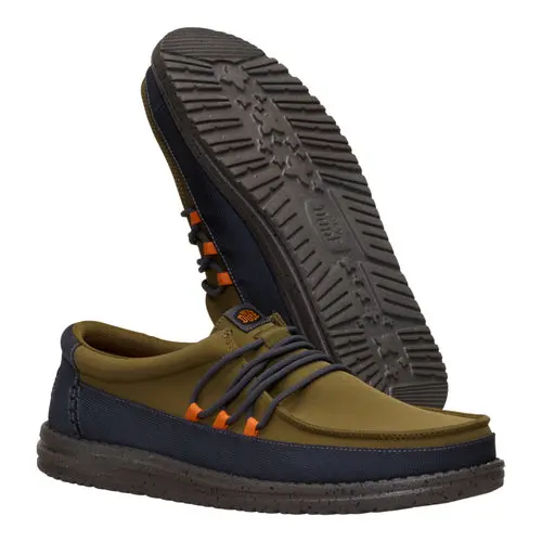 HEYDUDES Wally Guard – Dark Olive / Multi online