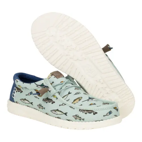 HEYDUDES Wally Marlin – Cloud Blue / Sargasso Blue online