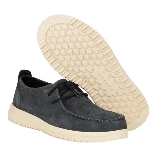 HEYDUDES Wally NXT Moc – Black / Wood Ash online