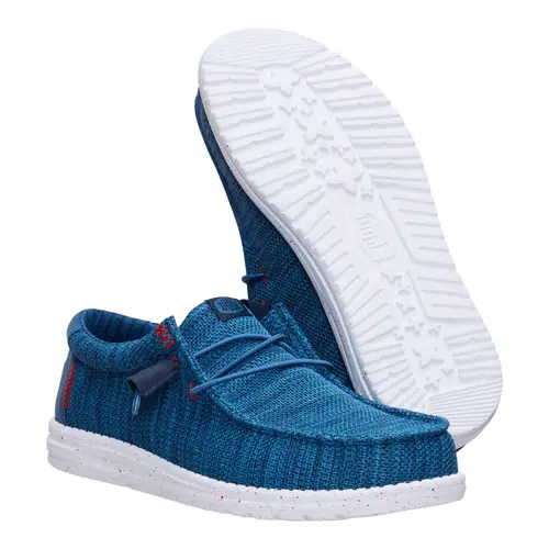 HEYDUDES Wally Stretch Sox – Ensign Blue / Multi online