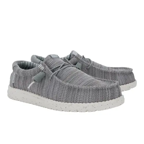HEYDUDES Wally Stretch Sox Wide – Grey online