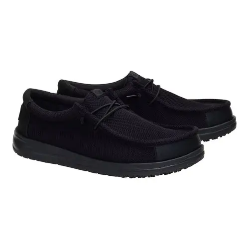HEYDUDES Wally Work CE Slip Resistant Wide – Black online