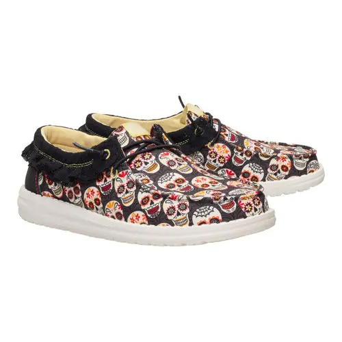 HEYDUDES Wendy Day Of The Dead – Black/Multi online