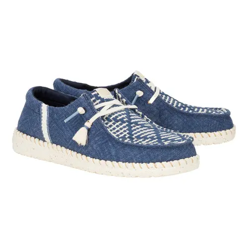 HEYDUDES Wendy Funk Coastal Jute – Navy Blazer online