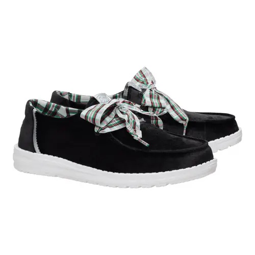 HEYDUDES Wendy Holiday Bow – Black/Multi online