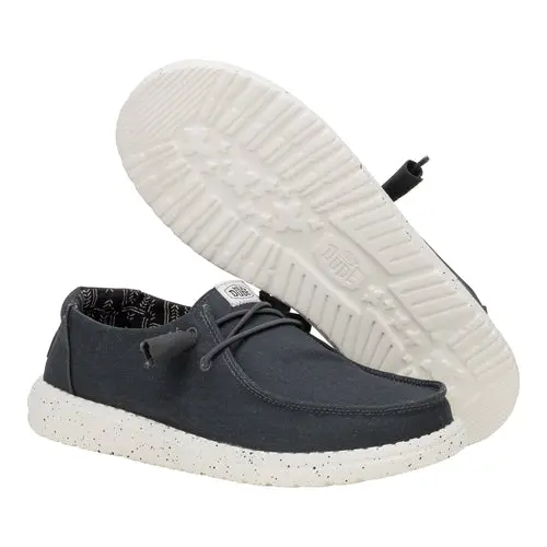 HEYDUDES Wendy Stretch Canvas – Black online