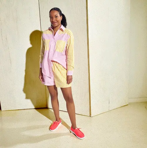 HEYDUDES Wendy Stretch Canvas – Fiery Coral online