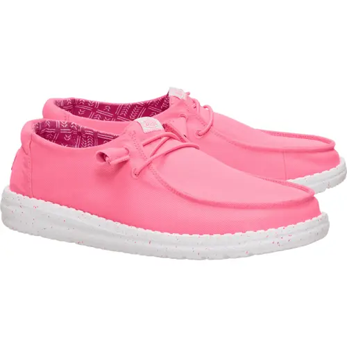 HEYDUDES Wendy Stretch Canvas – Neon Pink online