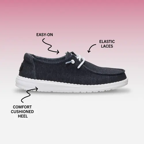 HEYDUDES Wendy Stretch Jersey – Light Grey online