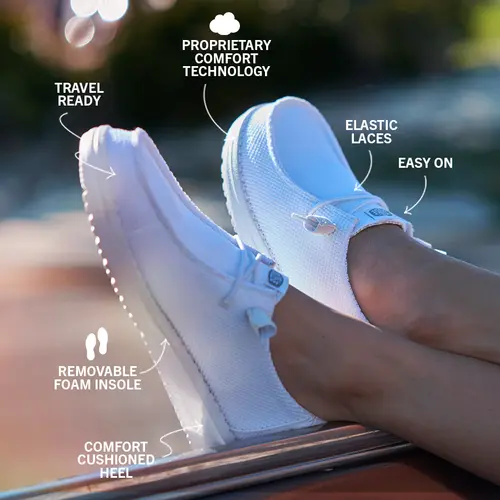 HEYDUDES Wendy Stretch Sox – Black/Black online